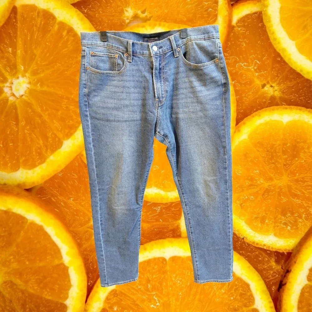 Lucky Brand‎ Mens 410 Athletic Slim Jeans Blue Wash Size 34x32
